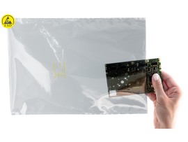 100 pcs. ESD safe static shielding bags (metallized)