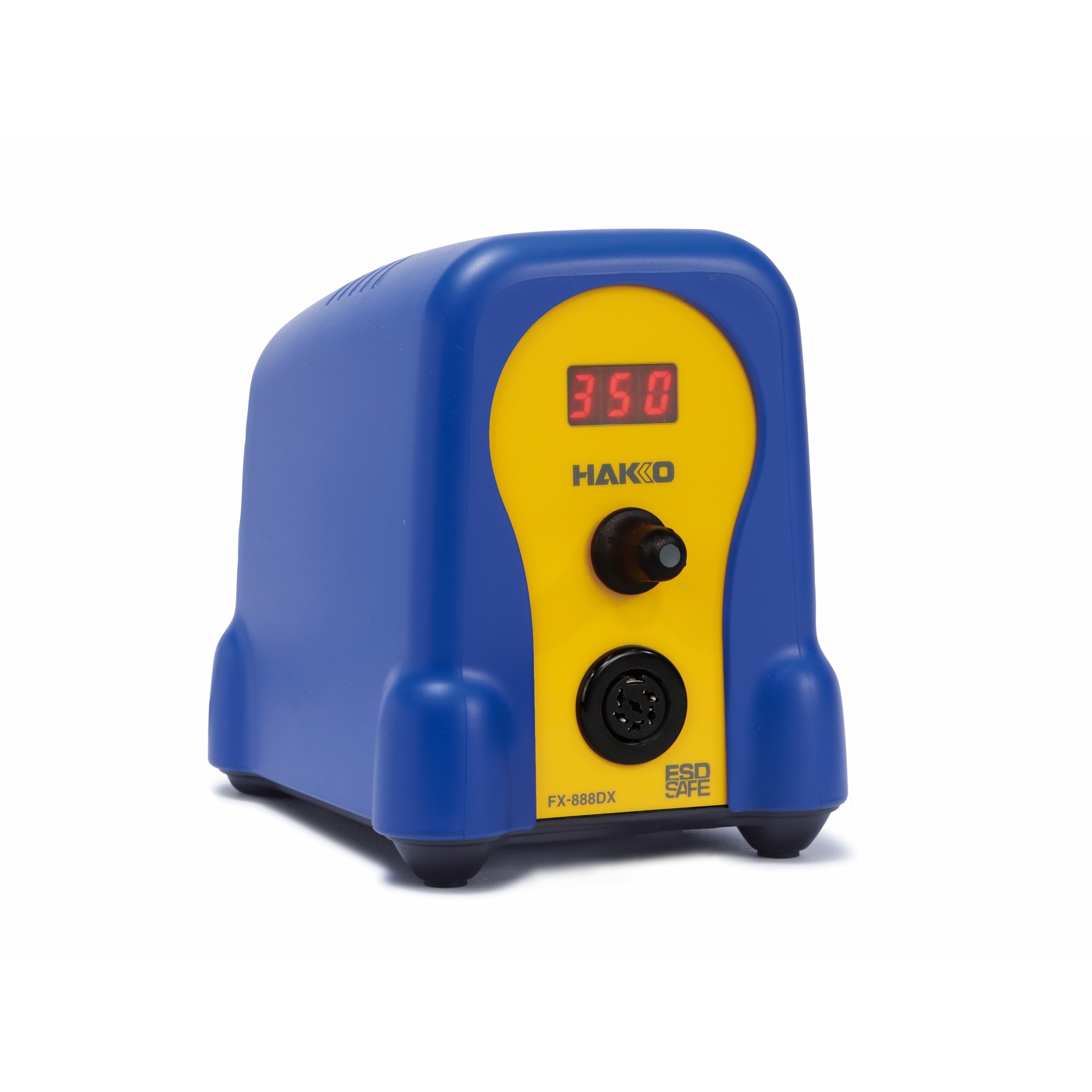 thumbnail image 2 of Hakko FX888DX-010BY Digital Soldering Station – Blue/Yellow, With Rotary Encoder, 70W 2 of 5
