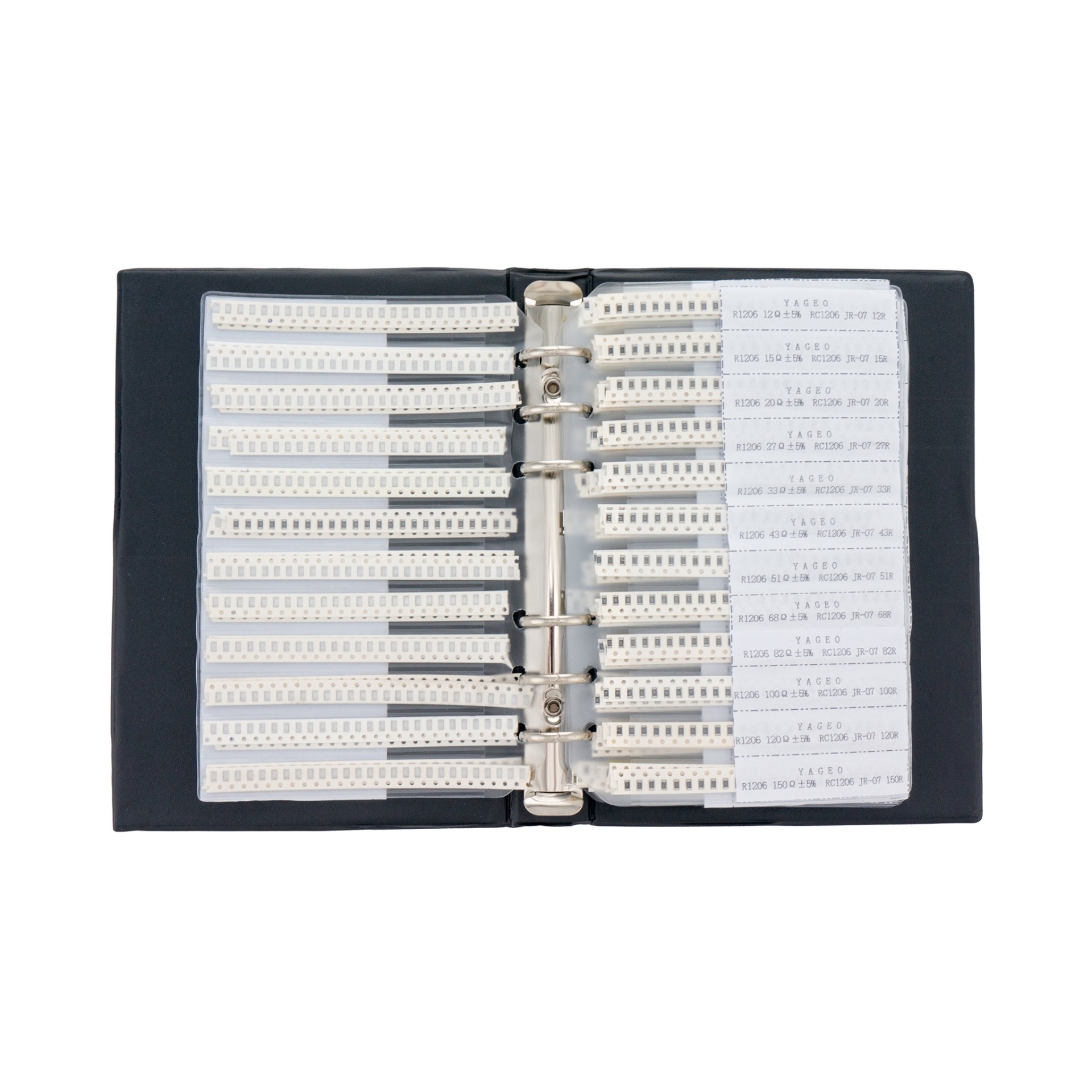SMD resistor and capacitor book SMDKIT1206