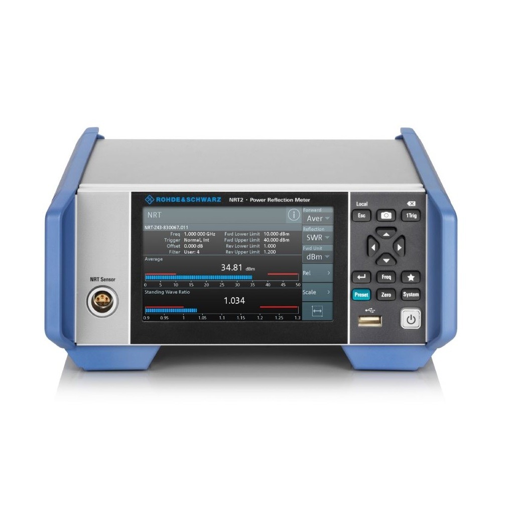 Rohde & Schwarz NRT2 power reflection meter