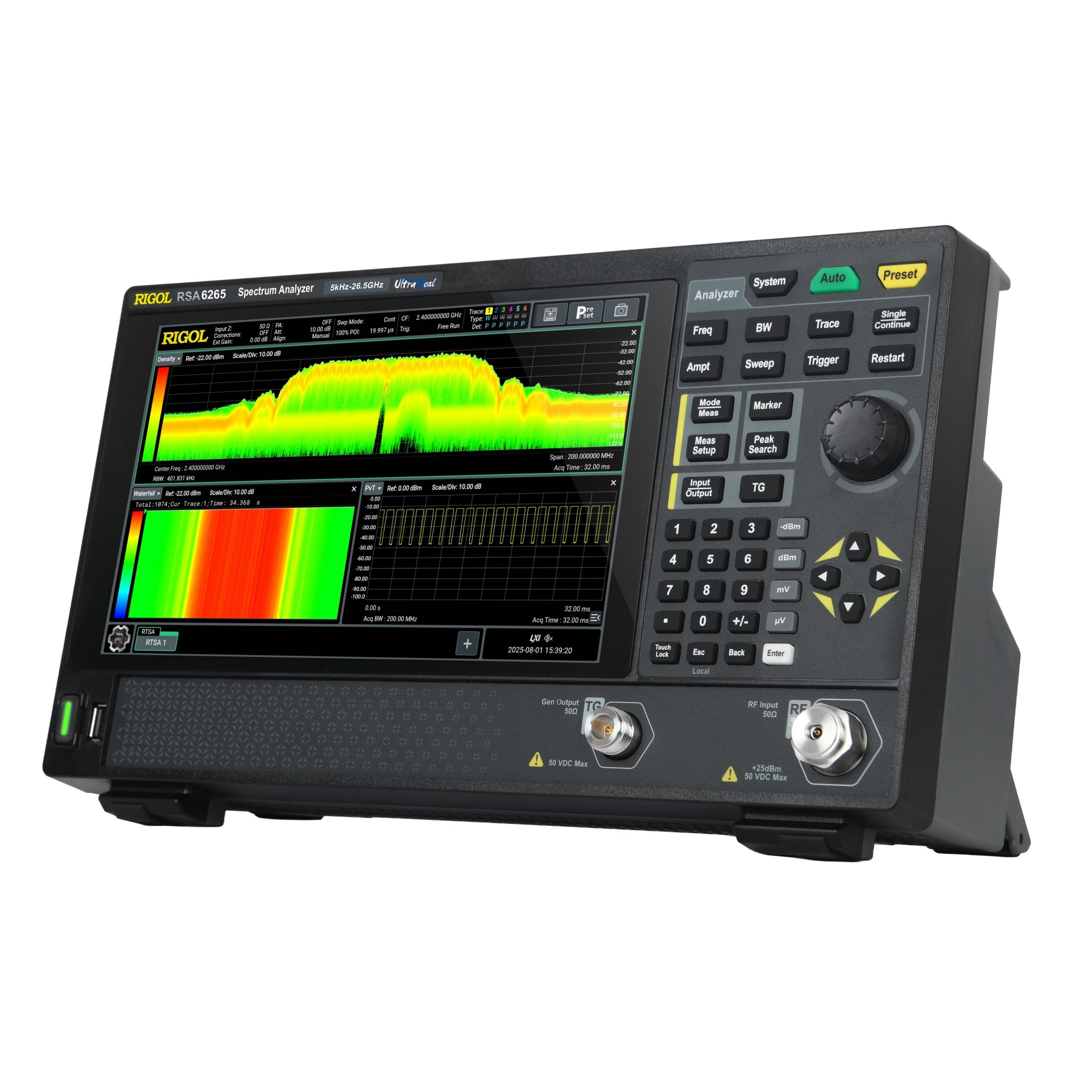 Rigol RSA6085 real-time spectrum analyser