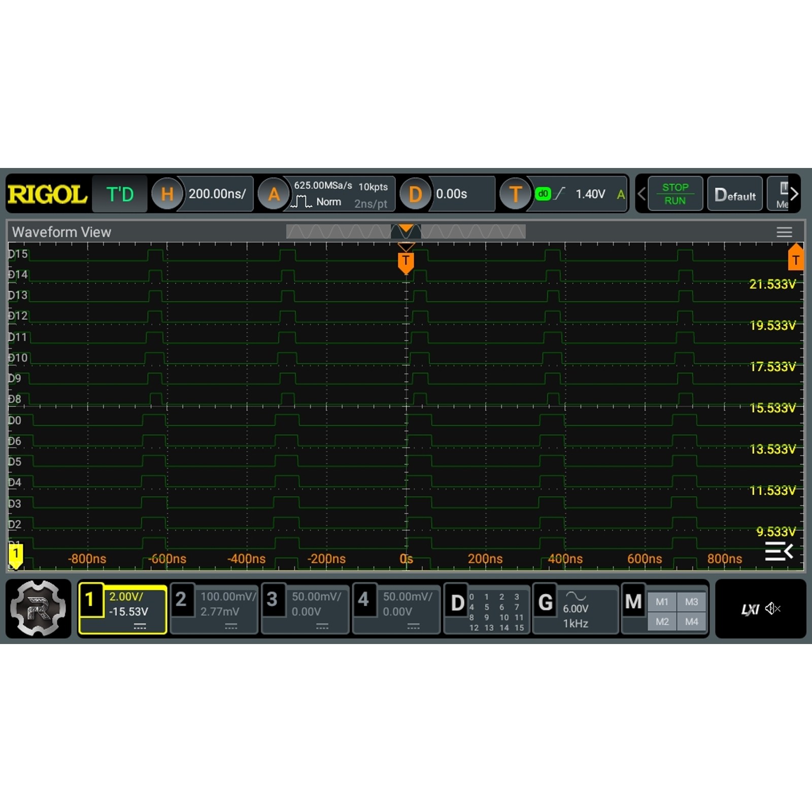 Rigol DHO914S Oscilloscope