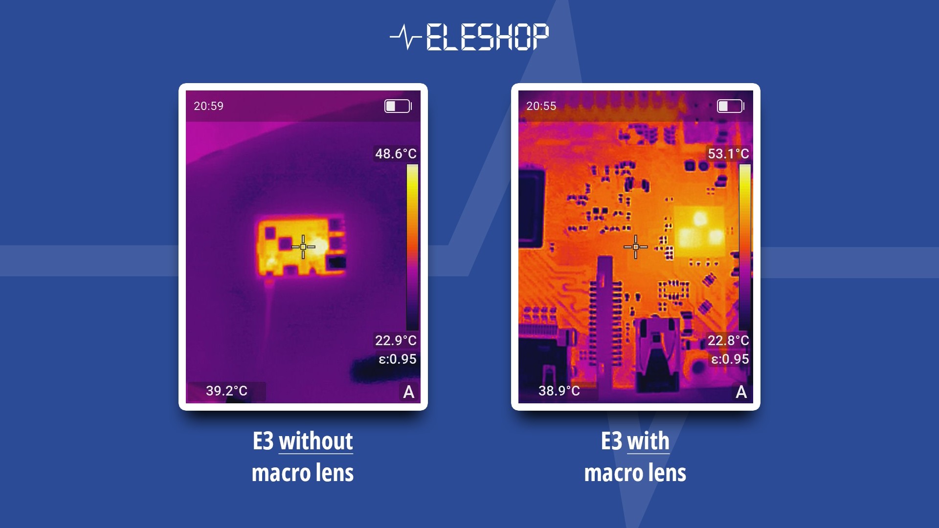 Guide IR E3 thermal imaging camera