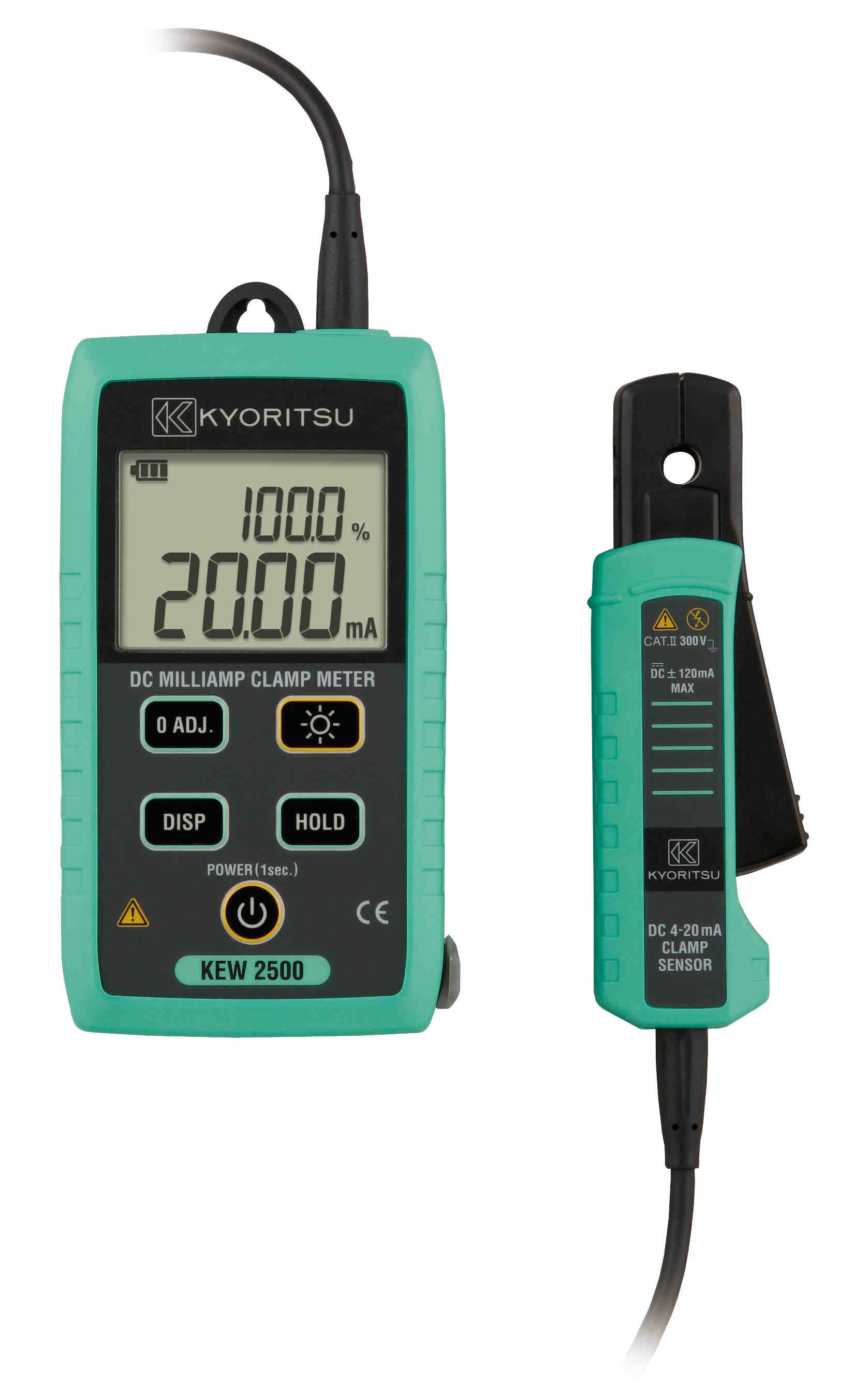 Kyoritsu KEW 2500 process current clamp 4-20mA