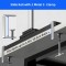 Andonstar AD409 sliding rail stand desk clamps