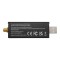 RTL-SDR Blog V4L SDR dongle with dipole antenna kit rear