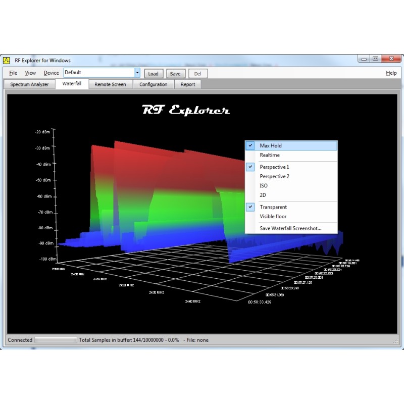 RF Explorer 3G COMBO spectrum analyser