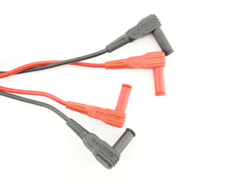 Kelvin Test Clip Lead With 4 Banana Plug Connectors – For LCR Meter & SMD Testing