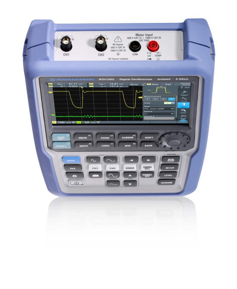 Rohde & Schwarz RTH1004 handheld osciloscope