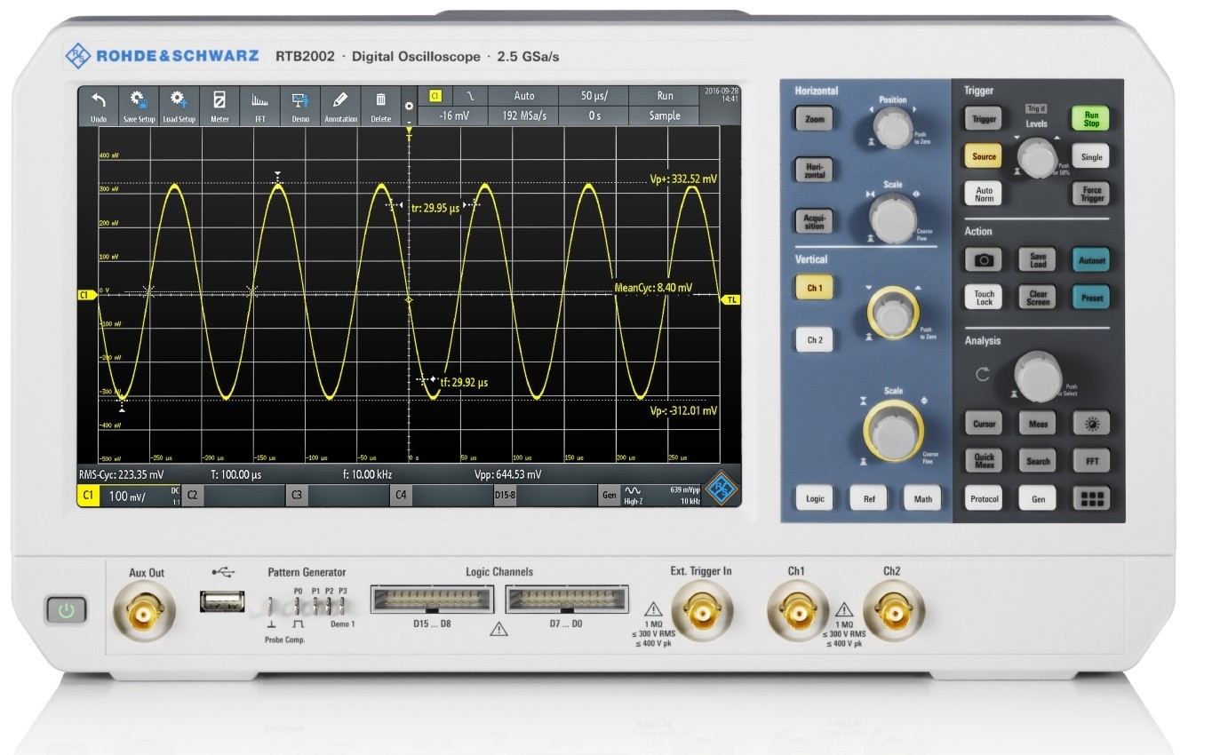 Oscilloscope Rohde & Schwarz RTB2002