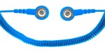 ESD spiral cable 1.8m (bleue)