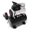 Silent airbrush compressor