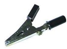Alligator clip 4mm black
