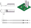 Sequre HT140-3.0FS soldering tip set for tweezer (2 pcs)