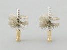 Hakko A1566 resin cleaning brushes (set of 2)
