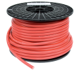 Premium flexibele kabel op maat (rood)