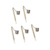 Aiguilles à ressort reliés à la terre Sensepeek 6028 de 3,5 mm (jeu de 5)