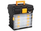 Mallette de rangement avec organiseurs