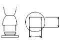Nozzle BGA 10x10mm