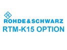 Rohde & Schwarz RTM-K15 option