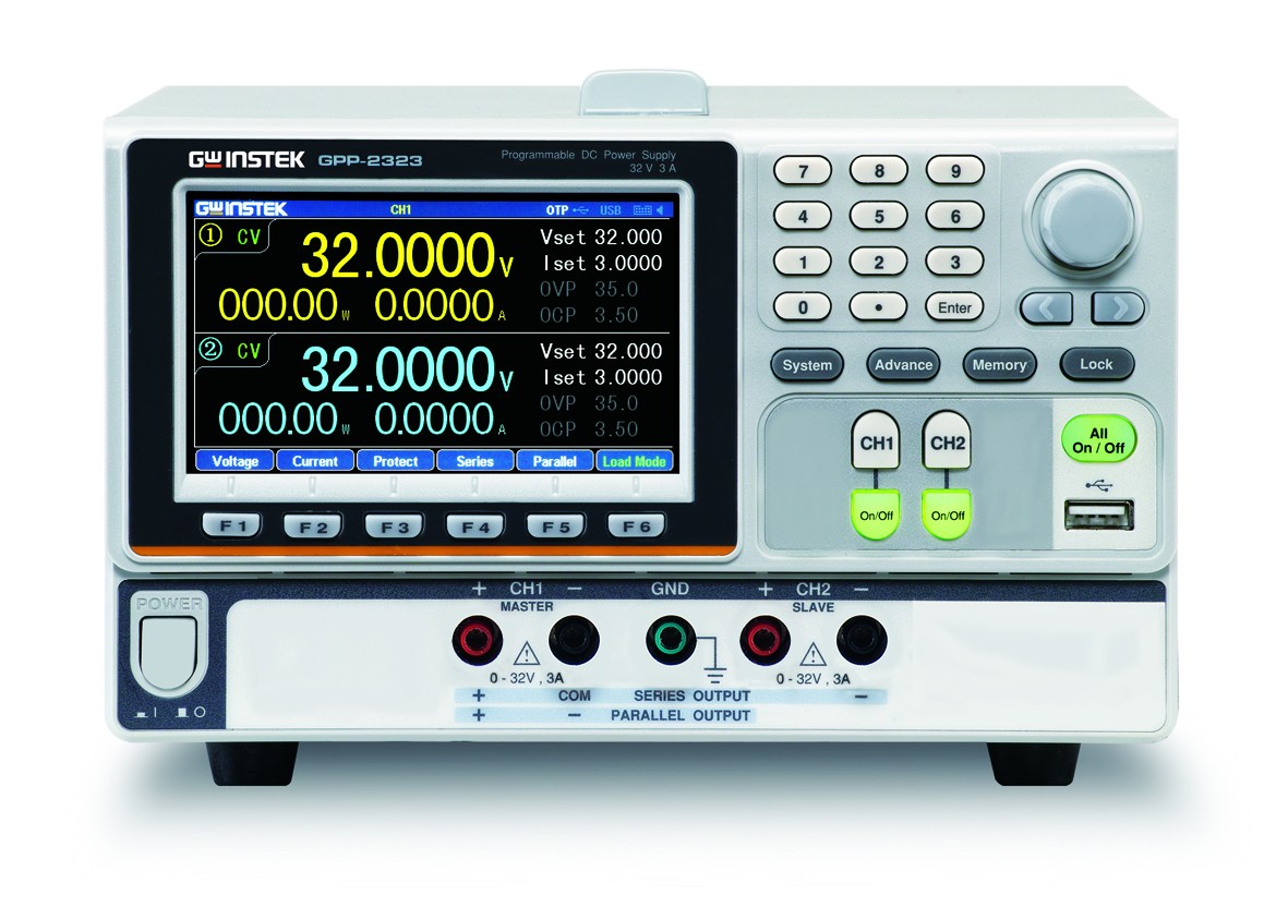 Alimentation Programmable GW Instek PSP-2010 0-20V 0-10A 200W LCD - Neuf