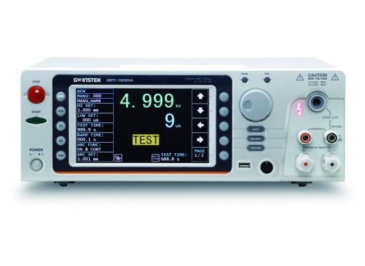 Testeur de haute tension GW Instek GPT-12004