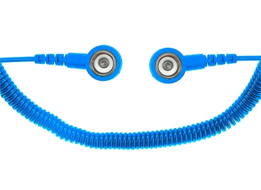 ESD spiral cable 1.8m (bleue)