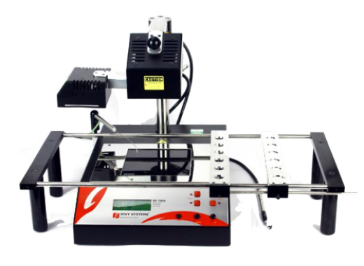 Station Jovy Re-7550 de réusinage des BGA (matrices de billes) à infrarouge