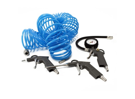 Accessory kit for silent airbrush compressor