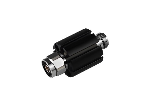 Atténuateur N-mâle vers N-femelle avec dissipateur thermique 20 dB 15W