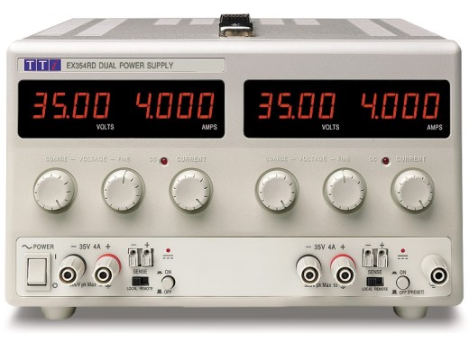 Aim-TTi EX354RD silent 2-channel power supply 0-35V 0-4A (fanless)