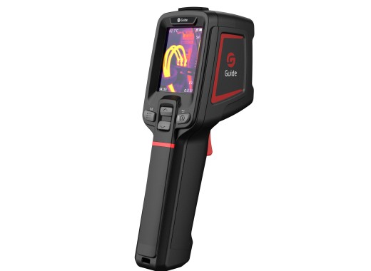 Guide IR E2S thermal imaging camera trimetric view