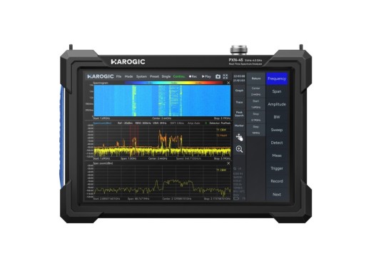 Harogic PXN-45 spectrum analyser front view