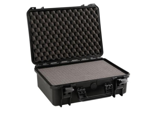 Mallette de rangement garnie de caoutchouc mousse Medium