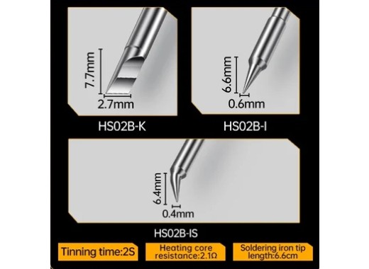 Pannes de soudage Fnirsi HS-02B/03