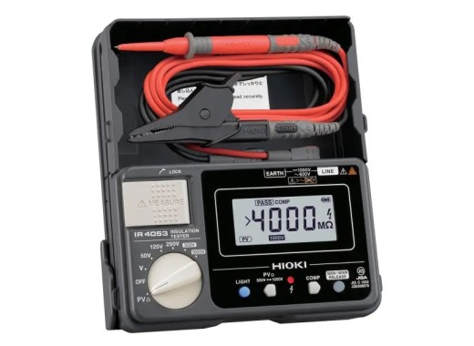 Testeur de résistance d'isolation Hioki IR4053-10