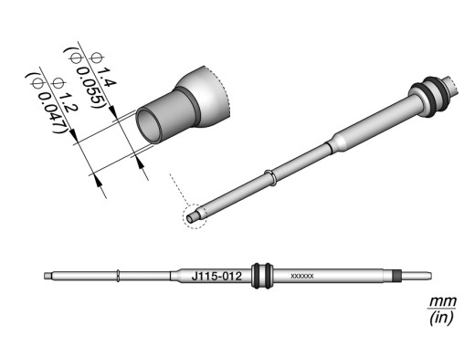 JBC J115-012 1.2mm nozzle