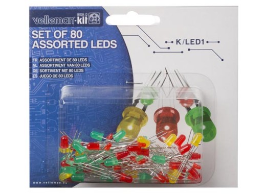 Set of LEDs (80 pcs)