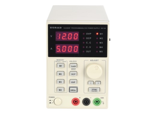 Alimentation de laboratoire programmable Korad KA3005P 0-30 V 0-5 A