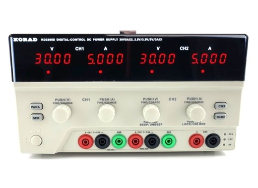 Korad KD3305D lab supply safety connectors