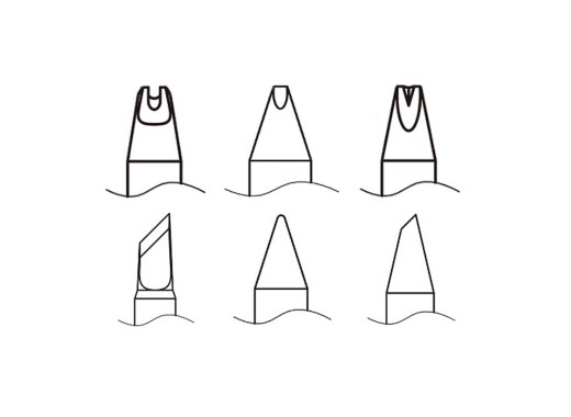 Hakko T53 series soldering tips