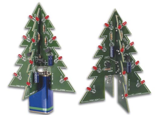 3D Christmas tree (color LEDs)