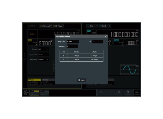 Option logicielle MPUL - Rigol DG5000 Pro