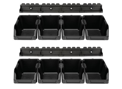 Set of storage bins