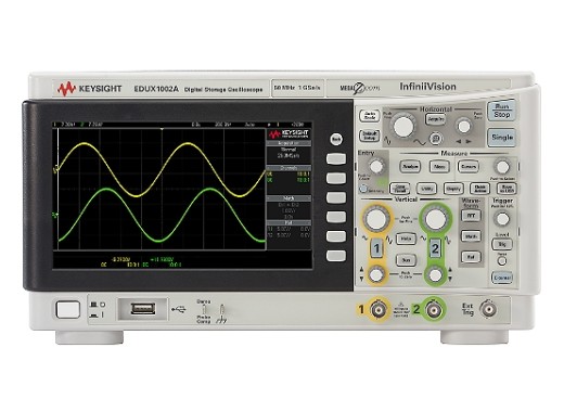 Keysight EDUX1002A oscilloscope