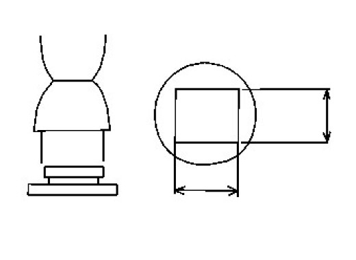 Nozzle BGA 39x39mm