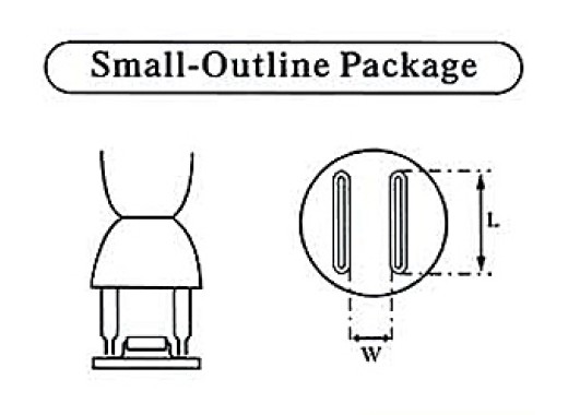 Nozzle SOP 4,4x10mm
