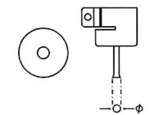 Nozzle voor Aoyue hete lucht stations, rond 8 mm