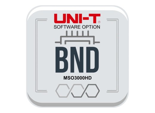 Ensemble d'options de déclenchement et de décodage du bus série UNI-T MSO3000HD
