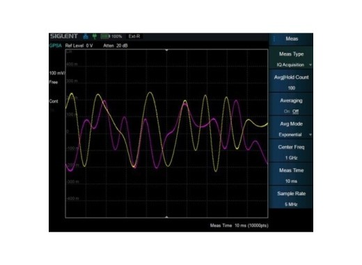 Option d'acquisition de données IQ Siglent SHA860-IQA